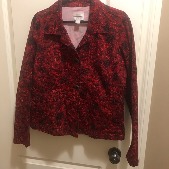 Christopher & Banks Stretch Jacket Size Large - Picture 1 of 3